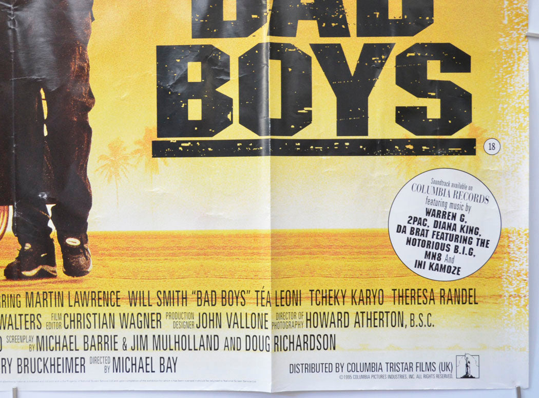 BAD BOYS (Bottom Right) Cinema Quad Movie Poster 