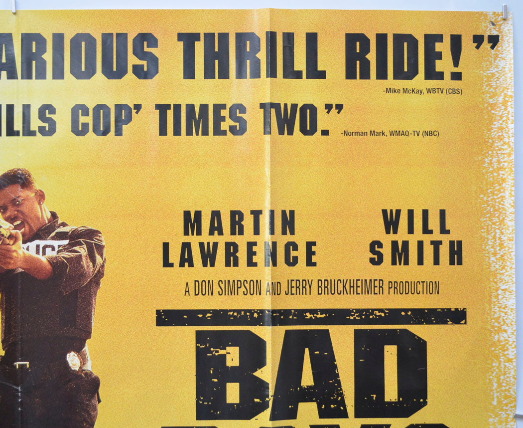 BAD BOYS (Top Right) Cinema Quad Movie Poster 