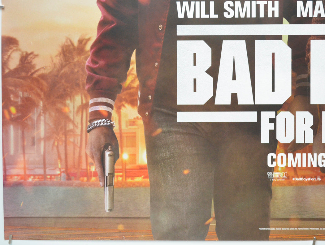 BAD BOYS FOR LIFE (Bottom Left) Cinema Quad Movie Poster 