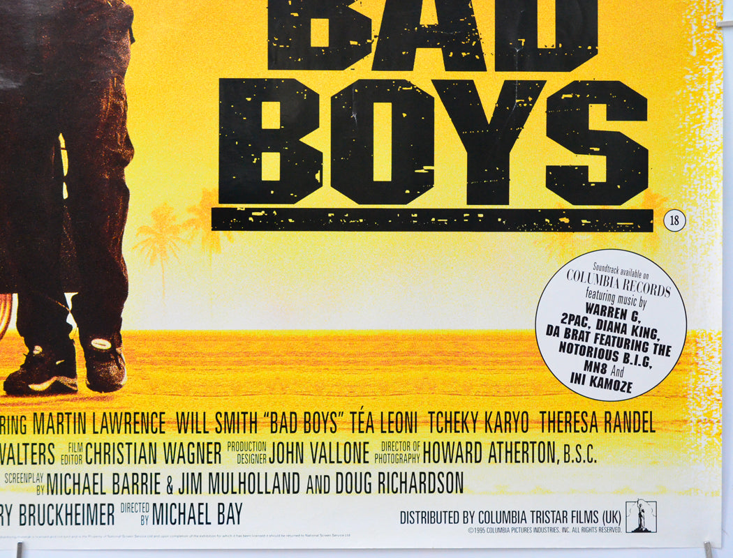 Bad Boys (Bottom Right) Cinema Quad Movie Poster 