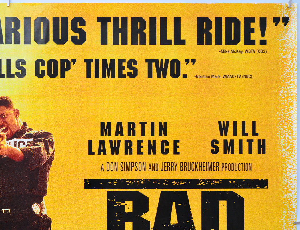 Bad Boys (Top Right) Cinema Quad Movie Poster 