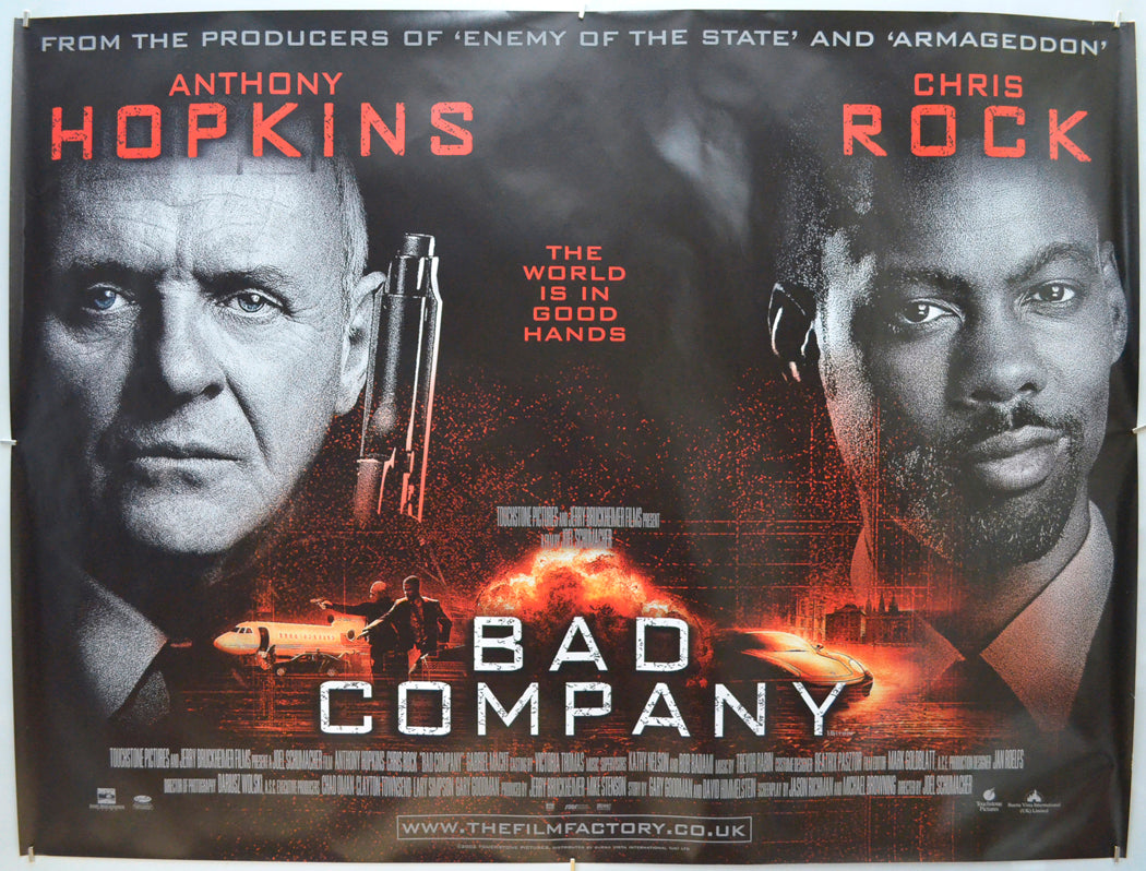 Bad Company Original Quad Poster - Film Poster - Movie Poster