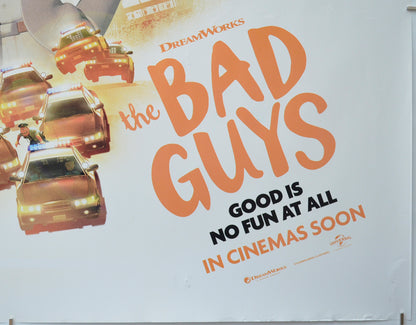 THE BAD GUYS (Bottom Right) Cinema Quad Movie Poster 