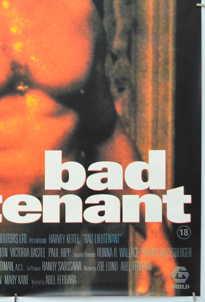 Bad Lieutenant (Bottom Right) Cinema One Sheet Movie Poster 