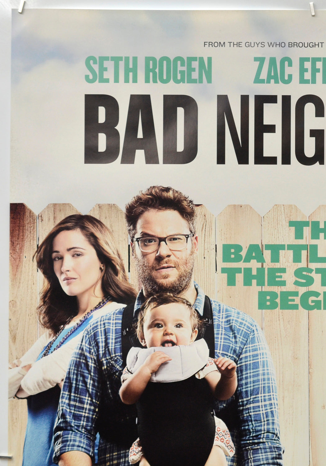 Bad Neighbours (Top Left) Cinema One Sheet Movie Poster 