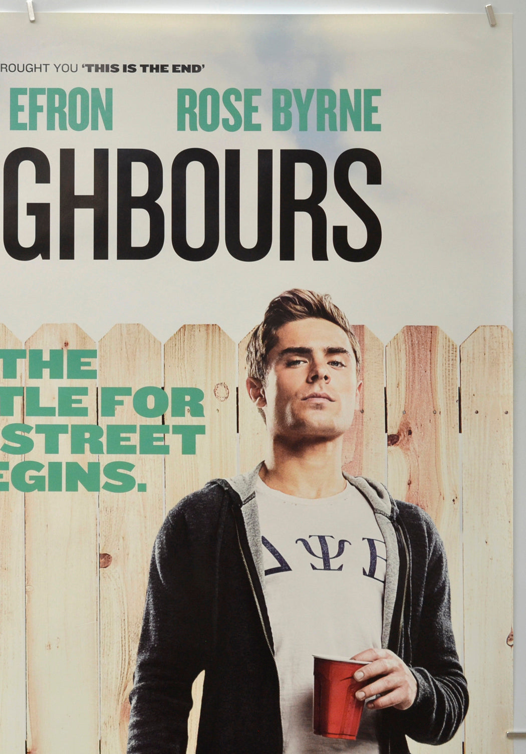 Bad Neighbours (Top Right) Cinema One Sheet Movie Poster 