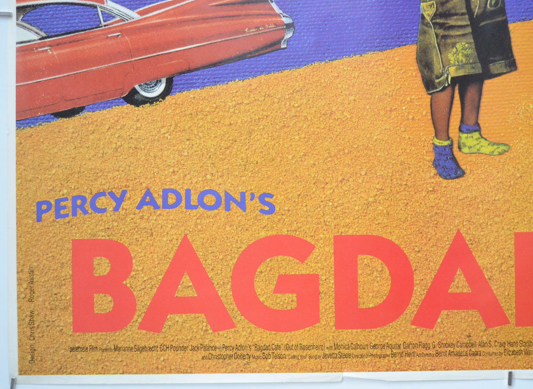 BAGDAD CAFE (Bottom Left) Cinema Quad Movie Poster 