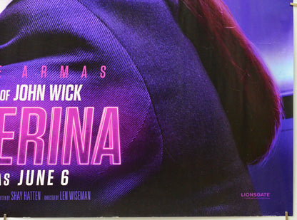 Ballerina (Bottom Right) Cinema Quad Movie Poster 