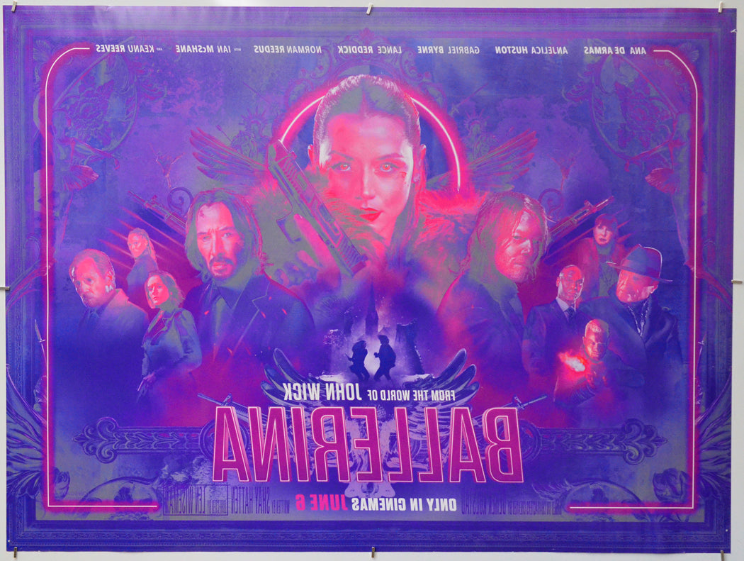 Ballerina (Back) Cinema Quad Movie Poster 