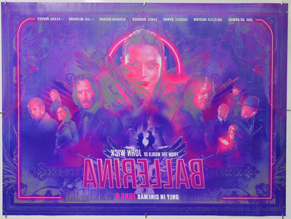 Ballerina (Back) Cinema Quad Movie Poster 