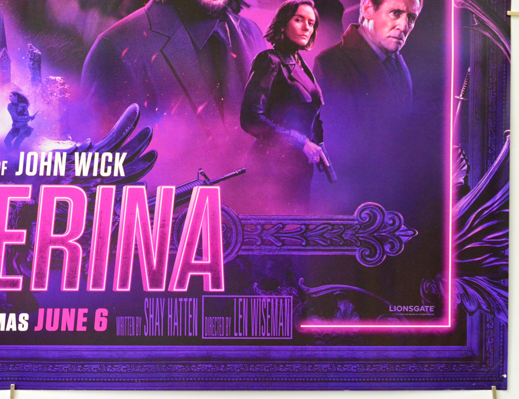 Ballerina (Bottom Right) Cinema Quad Movie Poster 