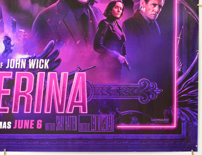 Ballerina (Bottom Right) Cinema Quad Movie Poster 