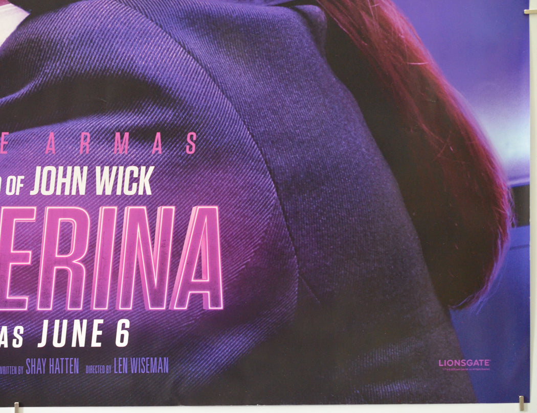 Ballerina (Bottom Right) Cinema Quad Movie Poster 