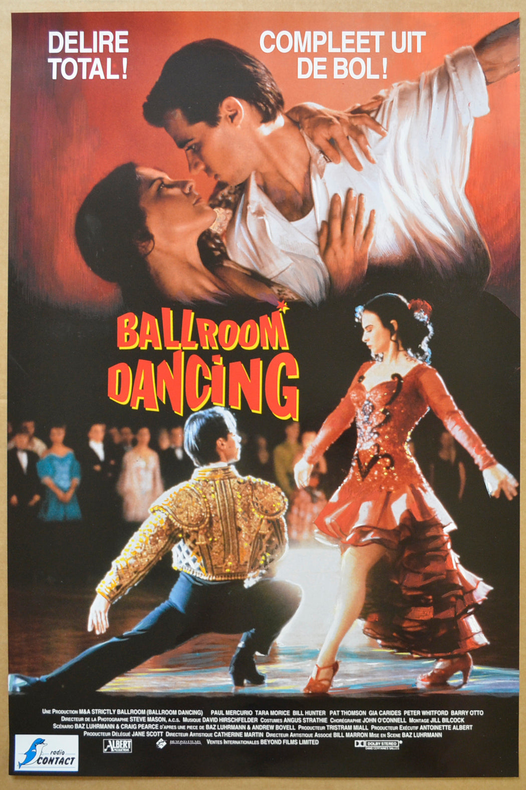 Strictly Ballroom  Original Belgian Poster - Film Poster - Movie Poster