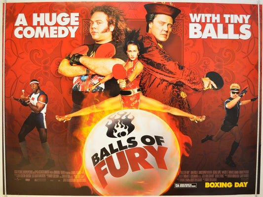 Balls Of Fury  Original Quad Poster - Film Poster - Movie Poster 