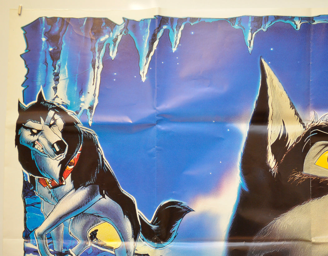 BALTO : HERO OF NOME (Top Left) Cinema Quad Movie Poster 