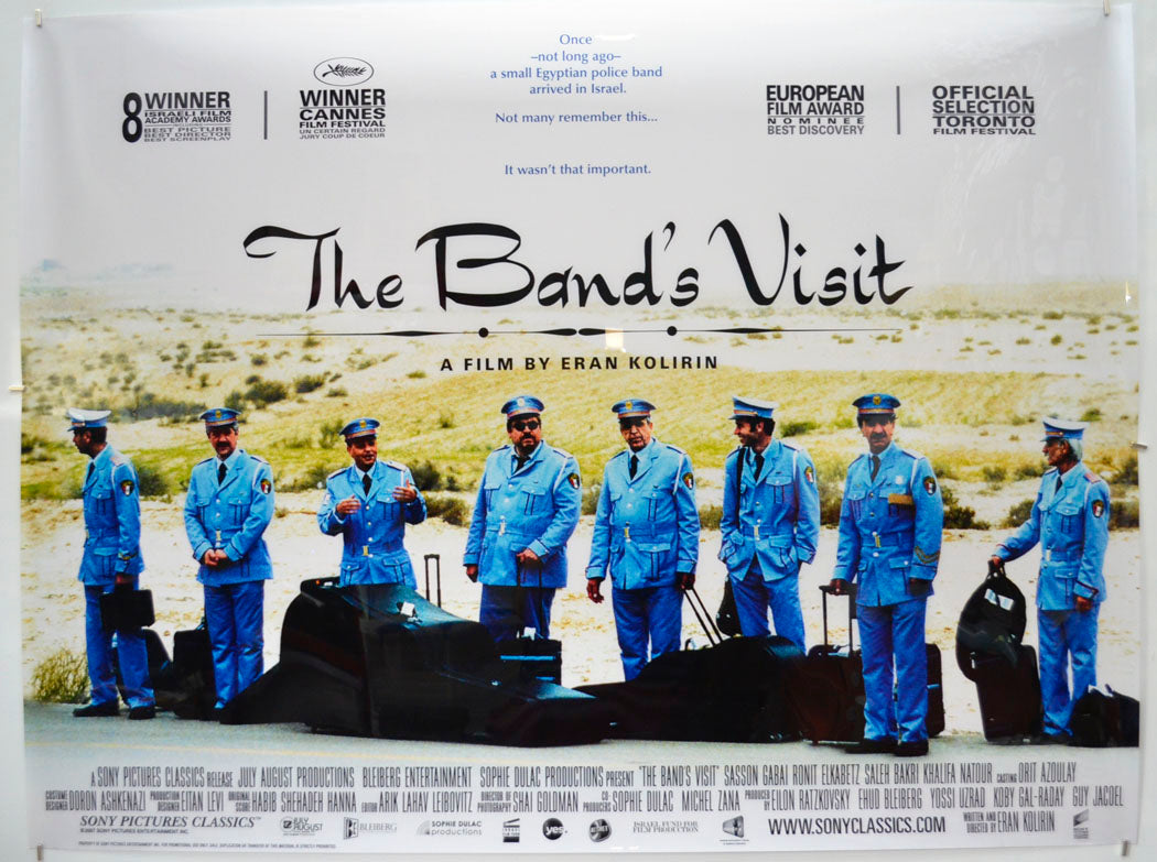 The Band’s Visit (a.k.a. Bikur Ha-Tizmoret) Original Quad Poster - Film Poster - Movie Poster