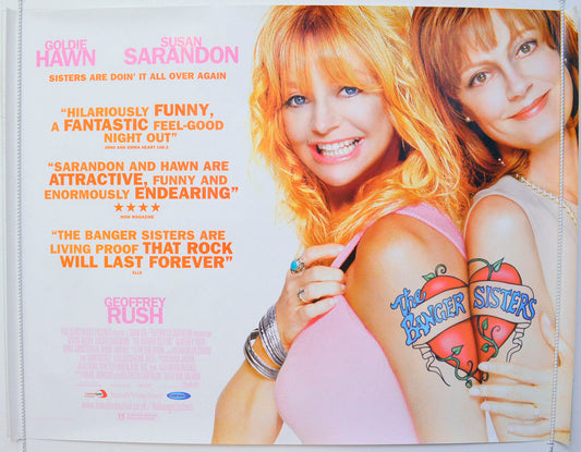 The Banger Sisters Original British Quad Poster - Film Poster - Movie Poster 