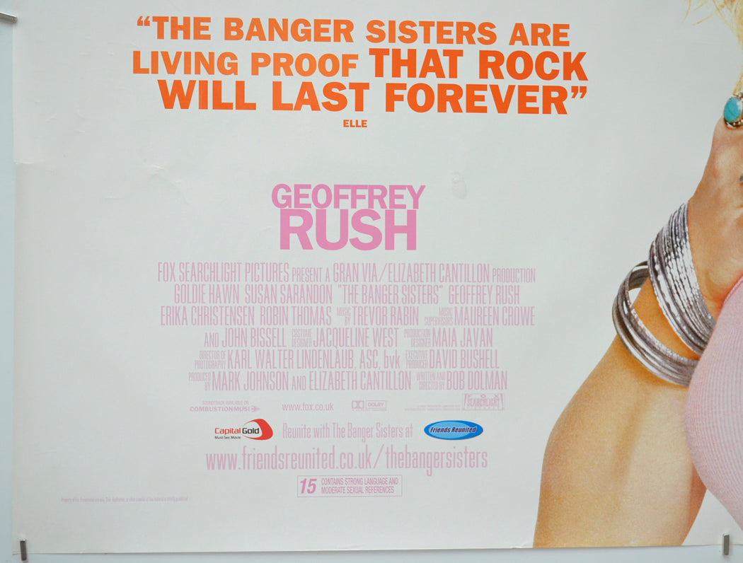 THE BANGER SISTERS (Bottom Left) Cinema Quad Movie Poster 