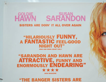 THE BANGER SISTERS (Top Left) Cinema Quad Movie Poster 