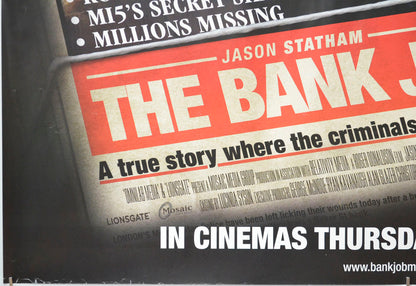 THE BANK JOB (Bottom Left) Cinema Quad Movie Poster 