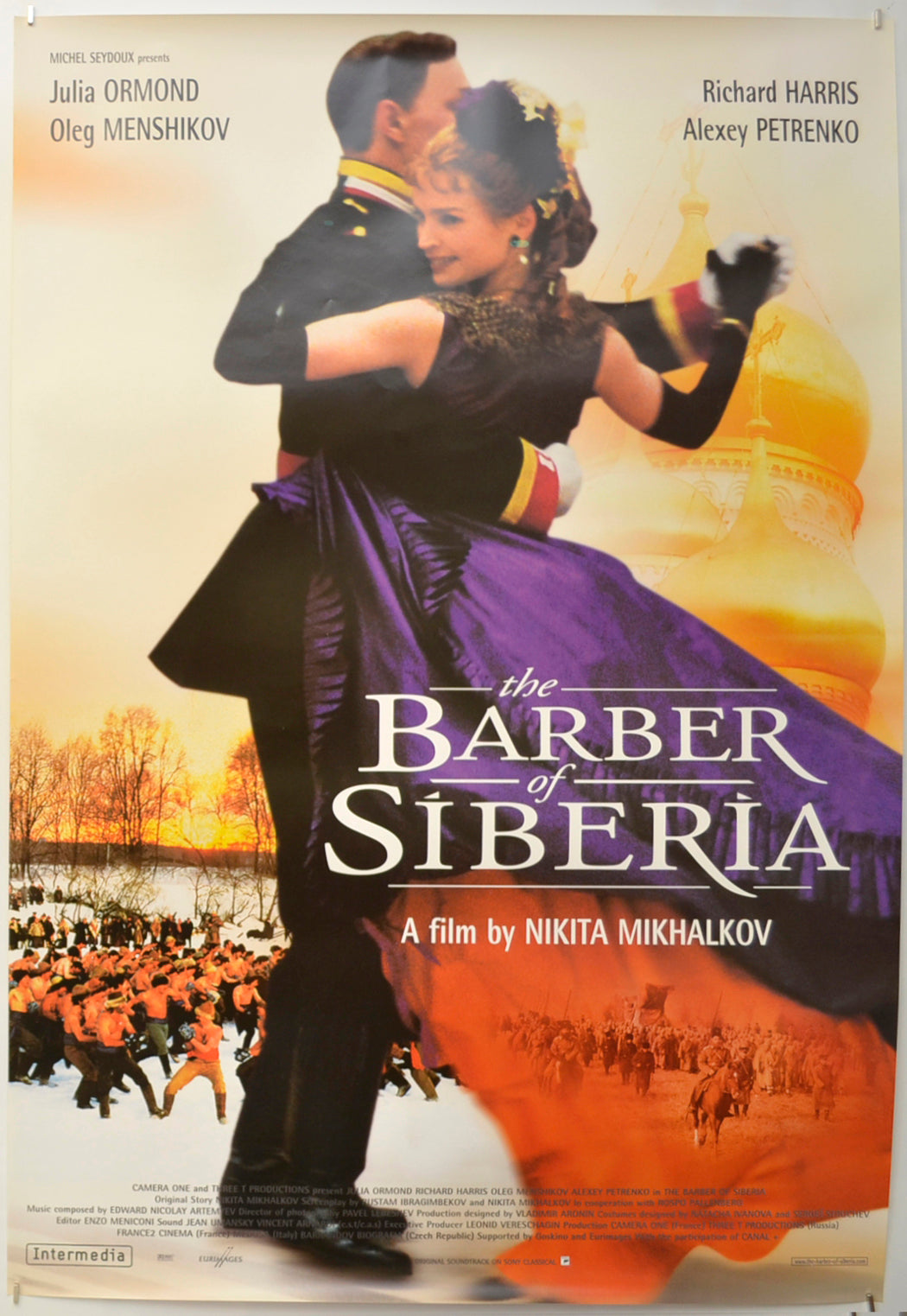 The Barber Of Siberia Original One Sheet Poster - Film Poster - Movie Poster  