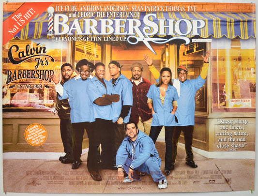 Barbershop Original Quad Poster - Film Poster - Movie Poster