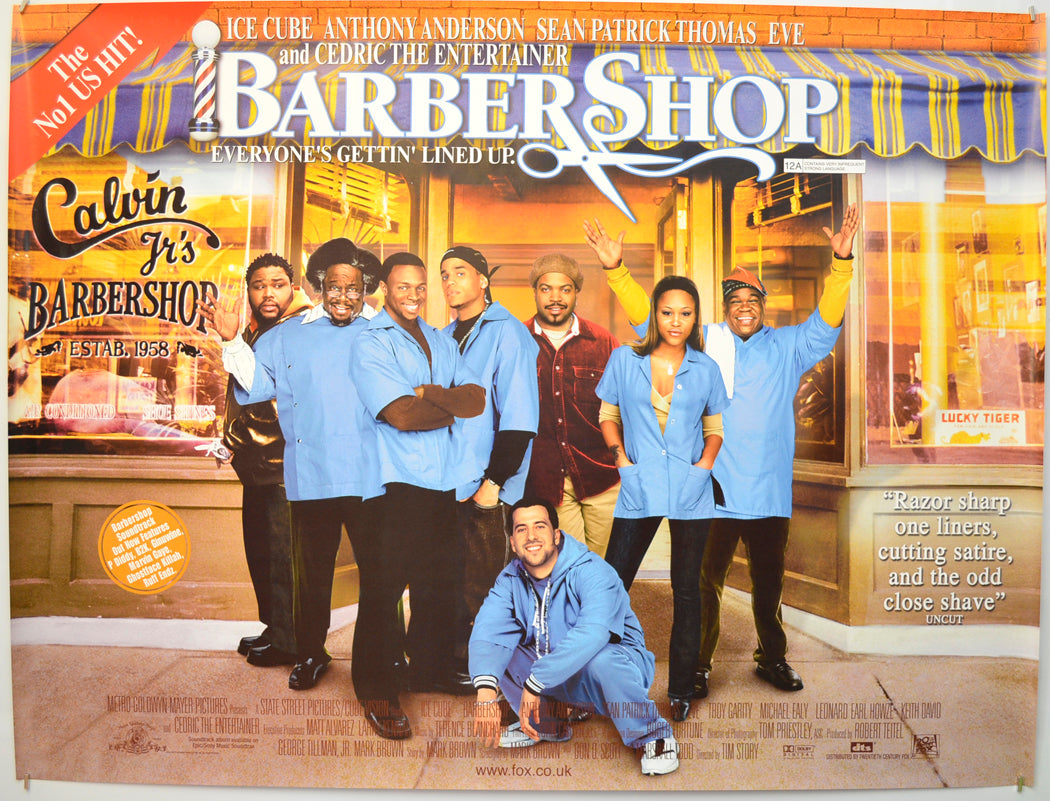 Barbershop Original Quad Poster - Film Poster - Movie Poster