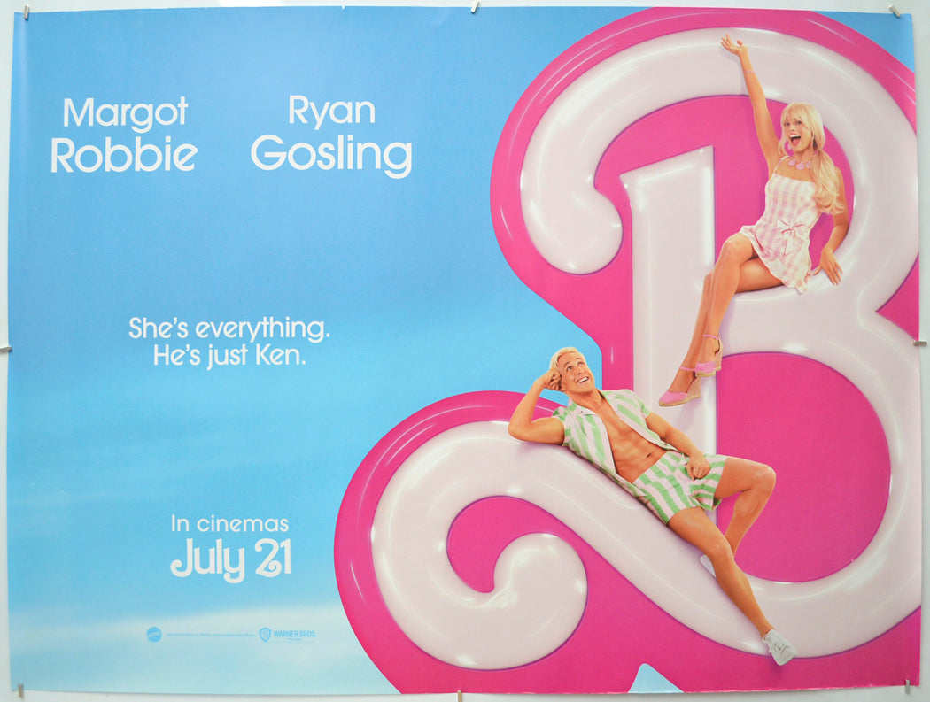 Barbie Original Quad Poster - Film Poster - Movie Poster