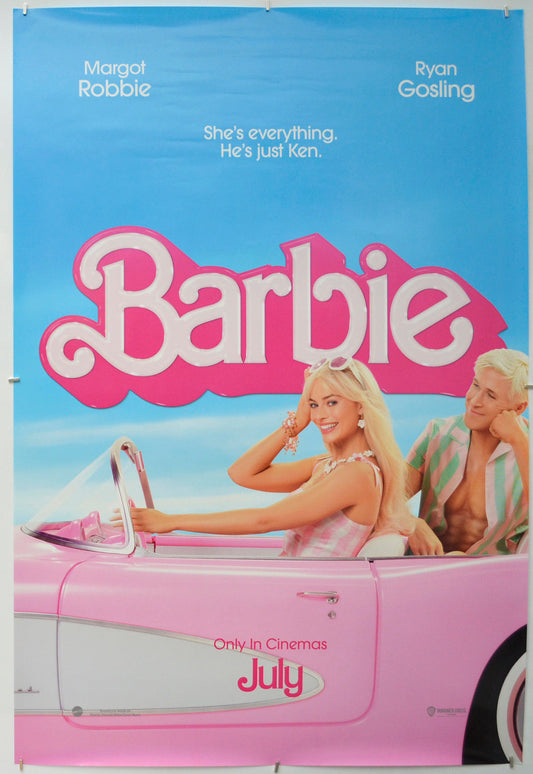 Barbie - Original One Sheet Poster - Film Poster - Movie Poster 