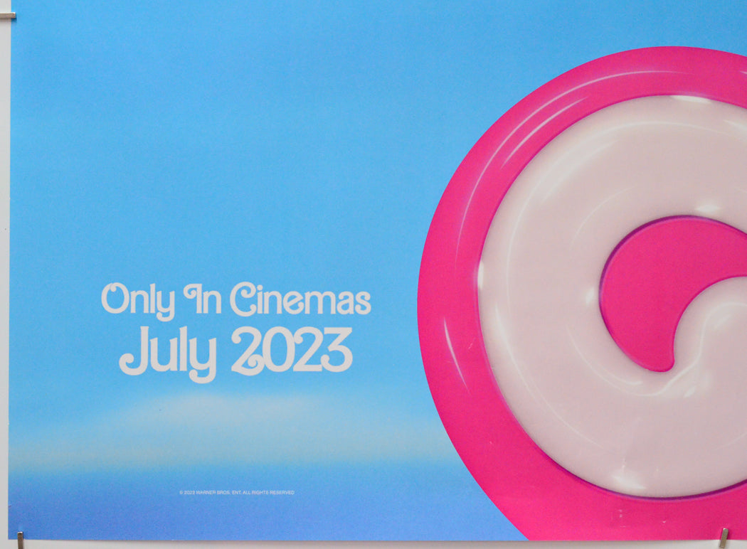 Barbie (Bottom Left) Cinema Quad Movie Poster 