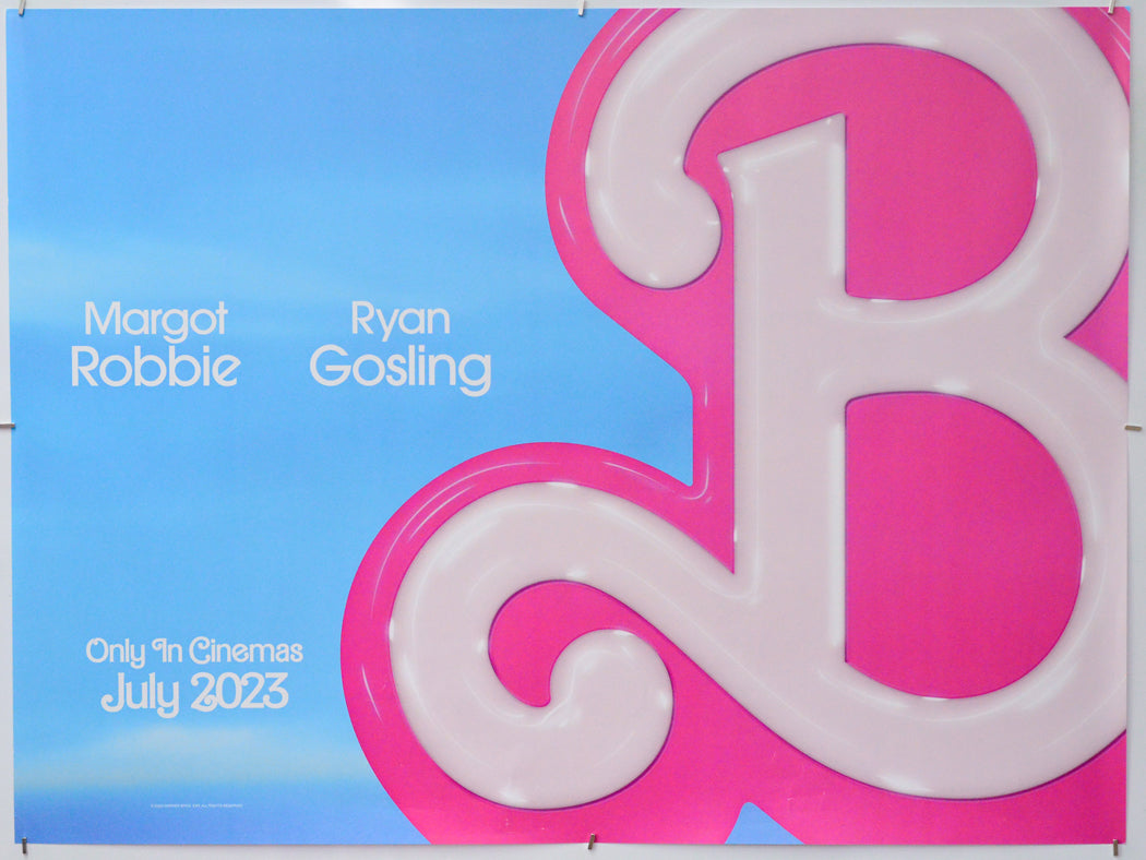 Barbie - Original Quad Poster - Film Poster - Movie Poster