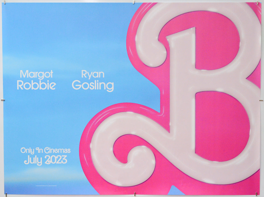 Barbie - Original Quad Poster - Film Poster - Movie Poster