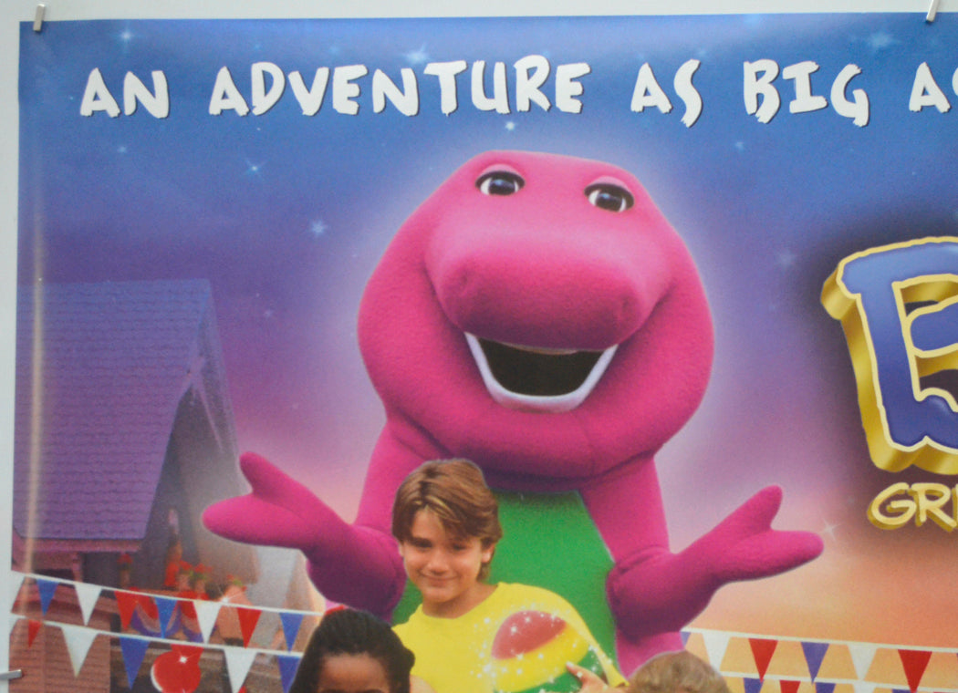 BARNEY’S GREAT ADVENTURE (Top Left) Cinema Quad Movie Poster 