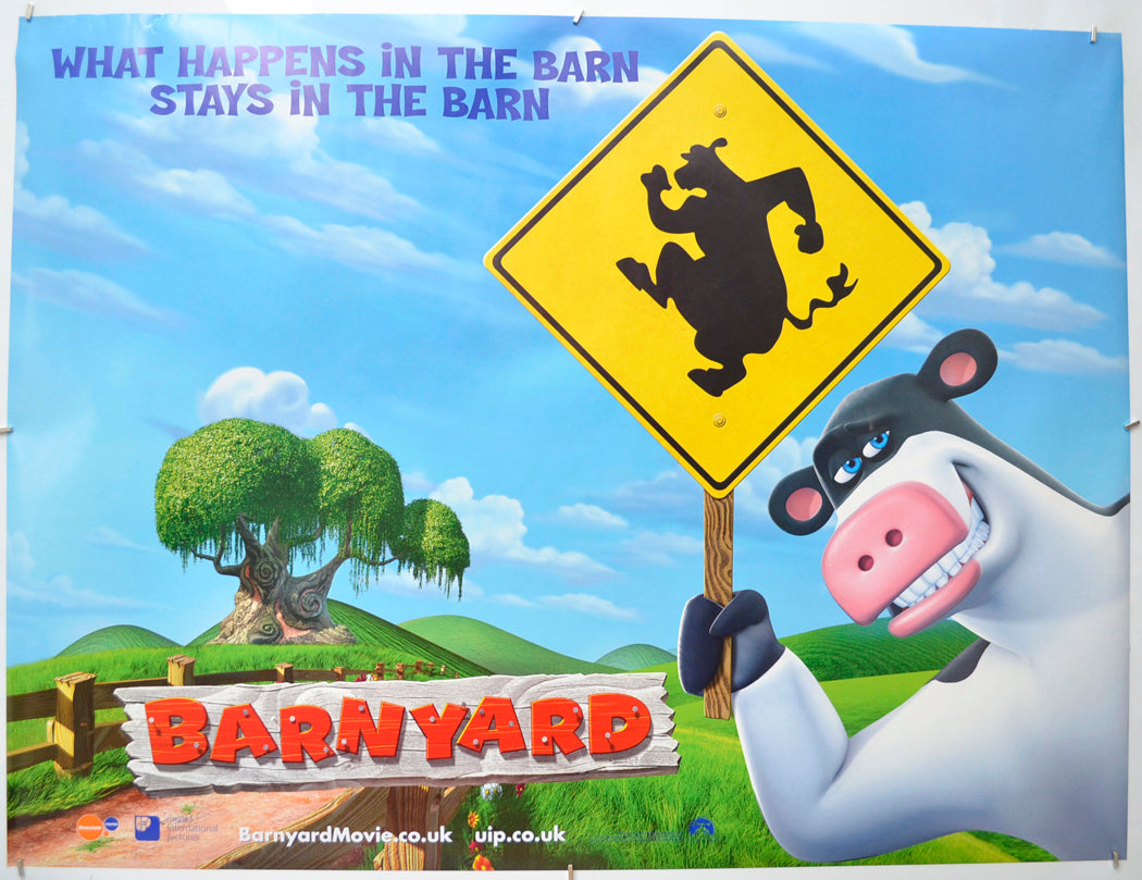 Barnyard Original Quad Poster - Film Poster - Movie Poster  