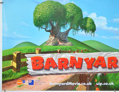 BARNYARD (Bottom Left) Cinema Quad Movie Poster 