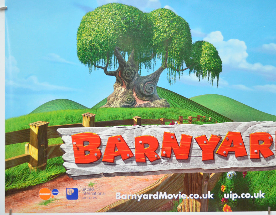 BARNYARD (Bottom Left) Cinema Quad Movie Poster 