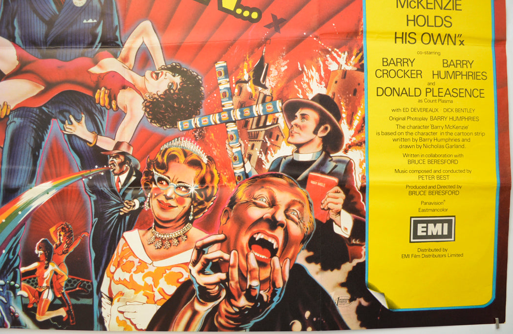 BARRY MCKENZIE HOLDS HIS OWN (Bottom Right) Cinema Quad Movie Poster 