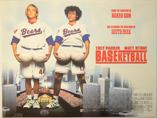 Baseketball Original Mini Quad Poster - Film Poster - Movie Poster