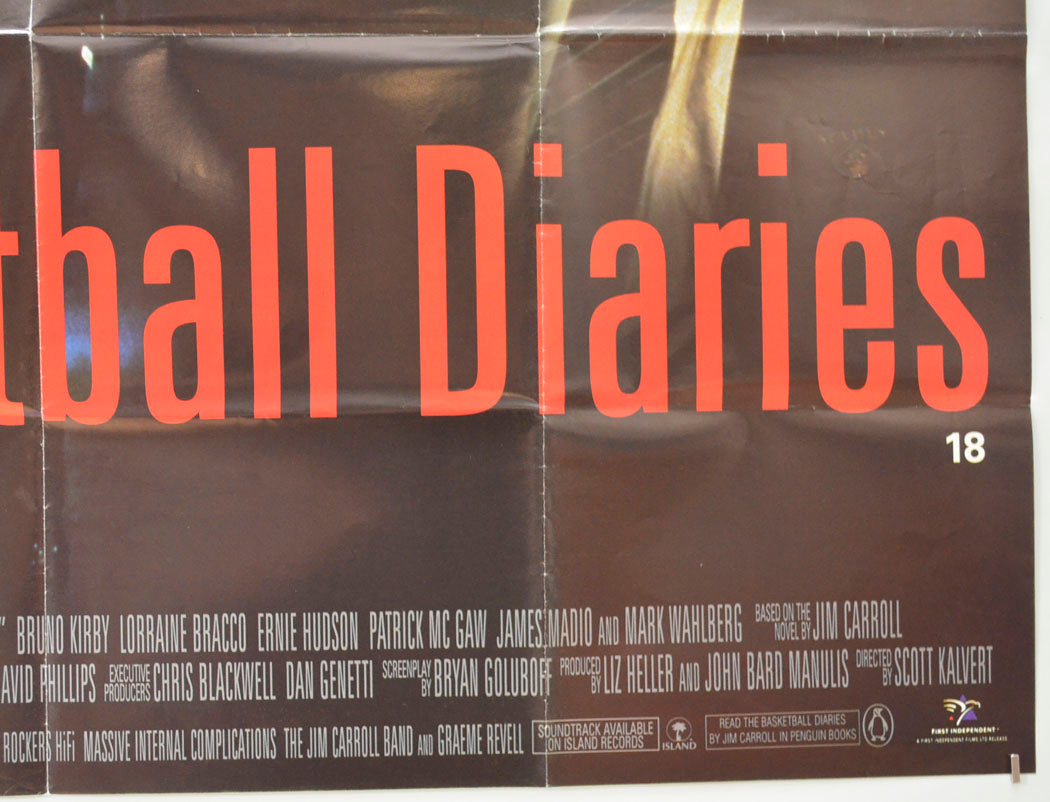 THE BASKETBALL DIARIES (Bottom Right) Cinema Quad Movie Poster 