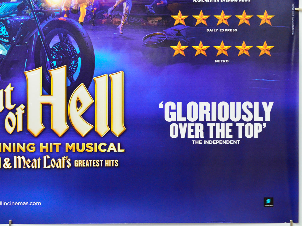 Bat Out of Hell: The Musical (Bottom Right) Cinema Quad Movie Poster 