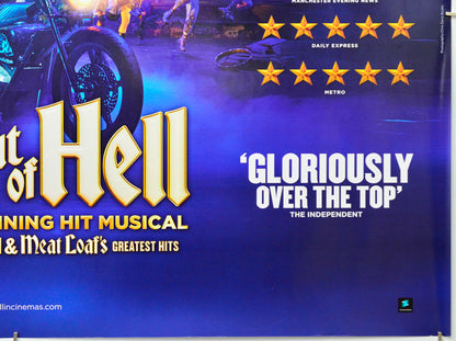 Bat Out of Hell: The Musical (Bottom Right) Cinema Quad Movie Poster 