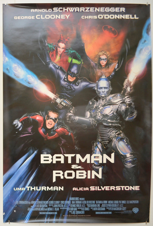 Batman And Robin Original One Sheet Poster - Film Poster - Movie Poster