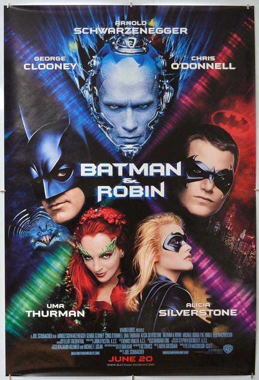 Batman And Robin (Teaser / Advance Version)  Original One Sheet Poster - Film Poster - Movie Poster