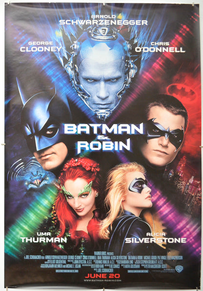 Batman And Robin (Teaser / Advance Version) Original One Sheet Poster - Film Poster - Movie Poster