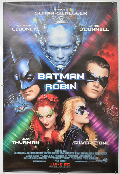 Batman And Robin (Teaser / Advance Version) Original One Sheet Poster - Film Poster - Movie Poster