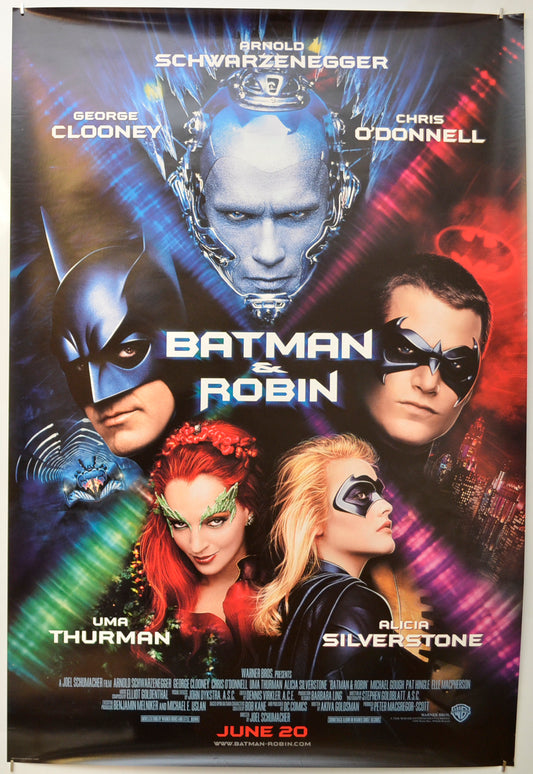 Batman And Robin  (Teaser / Advance Version) Original One Sheet Poster - Film Poster - Movie Poster  