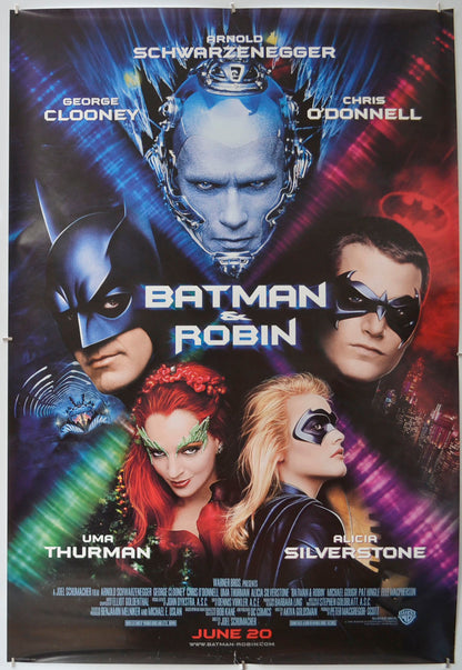 Batman And Robin (Teaser / Advance Version) Original One Sheet Poster - Film Poster - Movie Poster