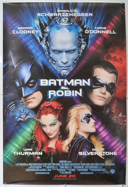 Batman And Robin (Teaser / Advance Version) Original One Sheet Poster - Film Poster - Movie Poster