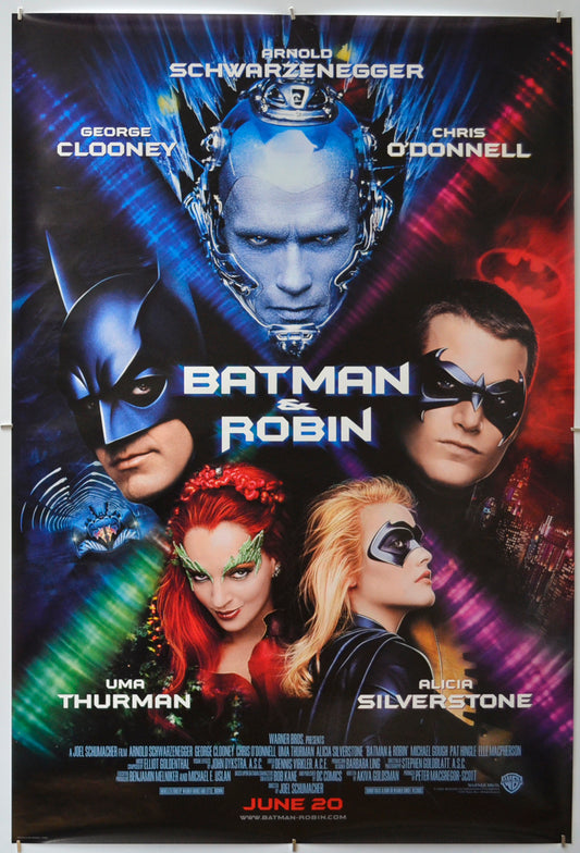 Batman And Robin (Teaser / Advance Version)  Original One Sheet Poster - Film Poster - Movie Poster